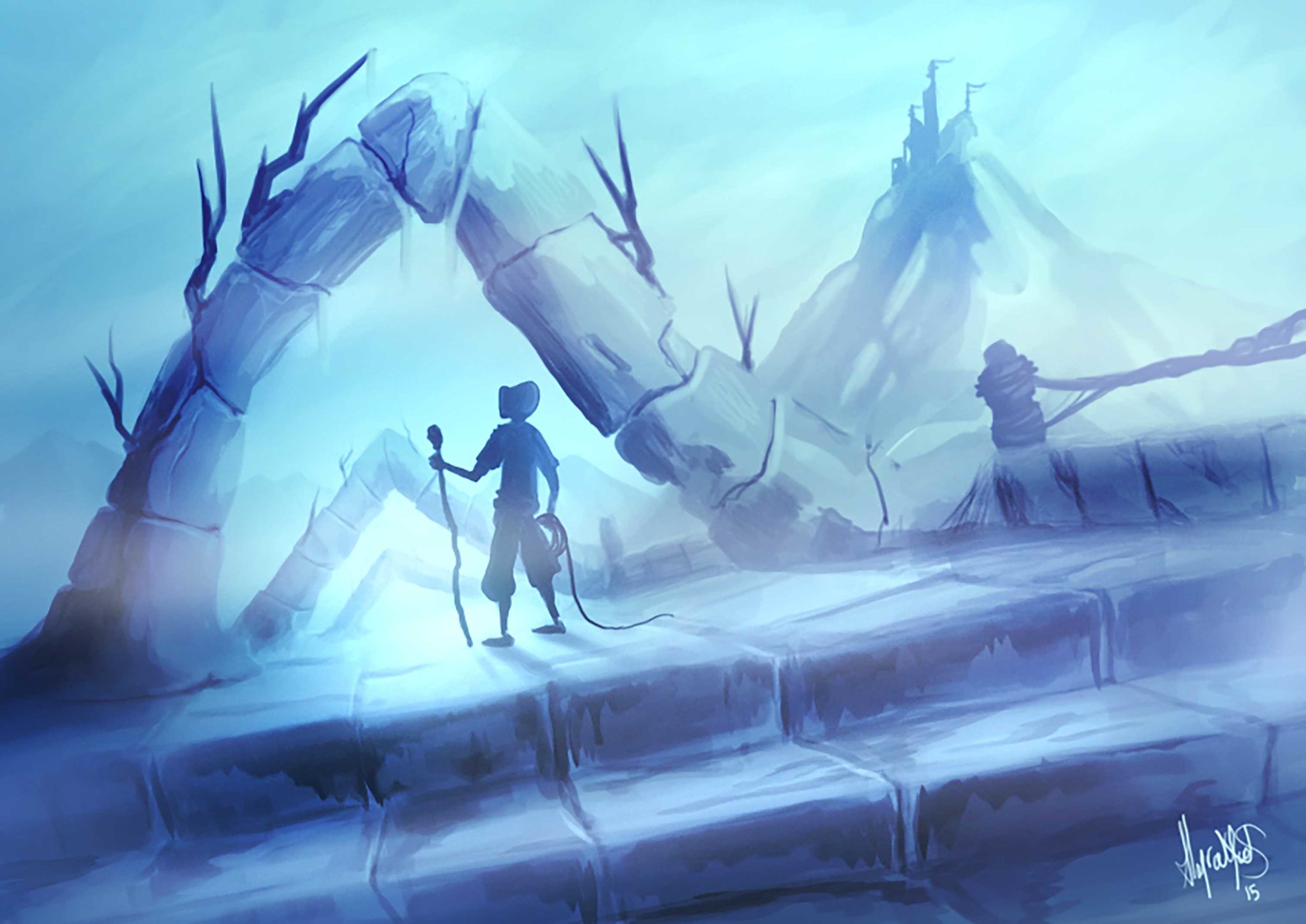 digital-painting-artic-verstiges-discovery-alayrangues